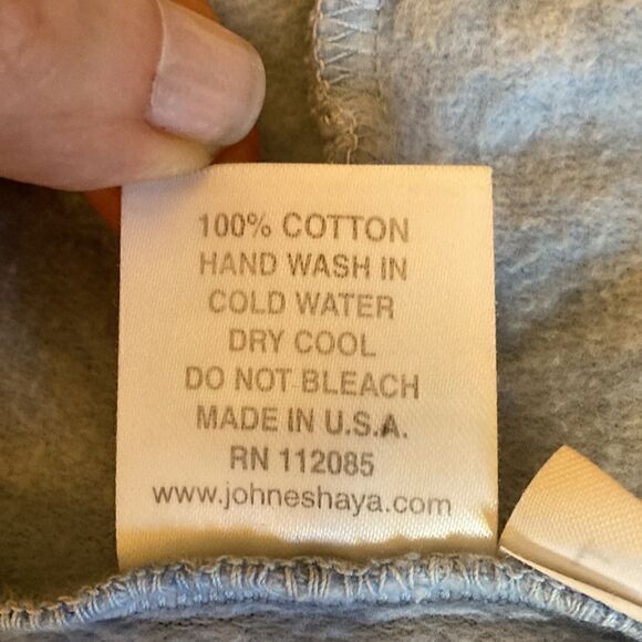 Jet Tie Dye Cotton Hoodie with Crystal Detail. Girls Size Large. - Picture 6 of 6